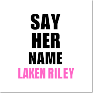 Say Her Name Laken Riley Posters and Art